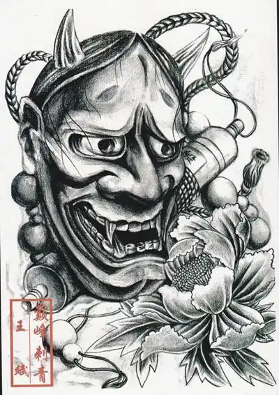 刺魂纹身手稿一