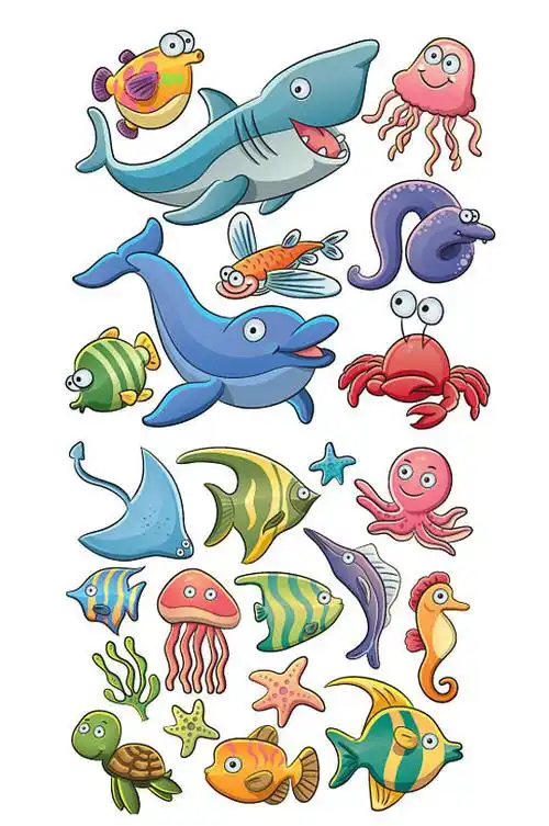 海洋生物素材立即下载立即下载立即下载简约黑白简笔画贝壳元素立即