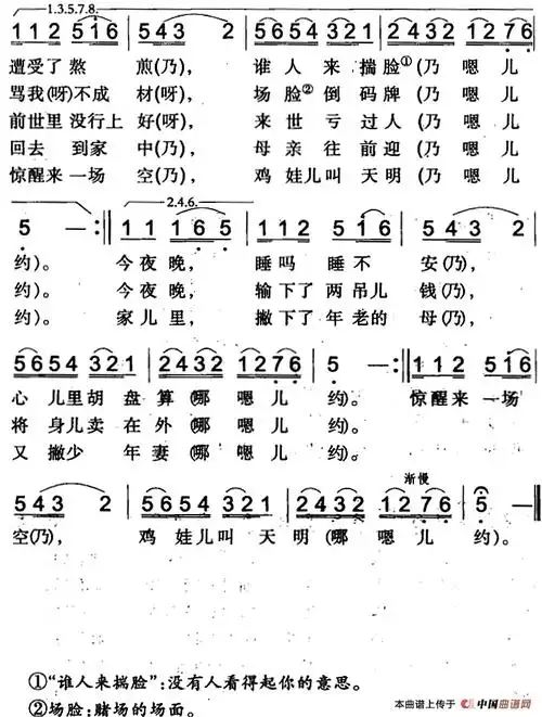 出门人(二)_简谱_搜谱网