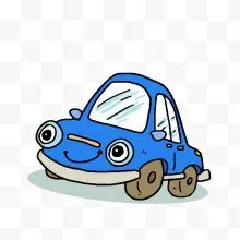 汽车俯视矢量图素材-简约欧式小汽车俯视矢量图png素材-简约欧式小