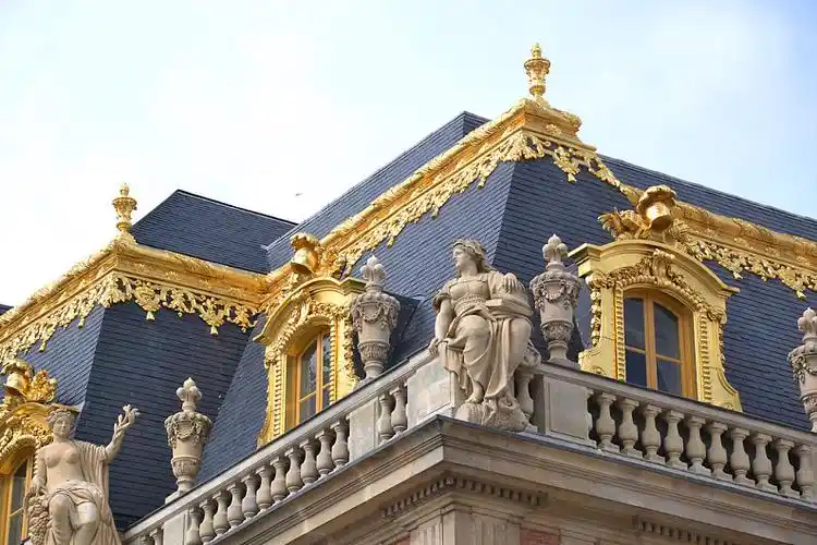 凡尔赛宫,特写,大理石,院落,宫殿_高清图片_全景视觉