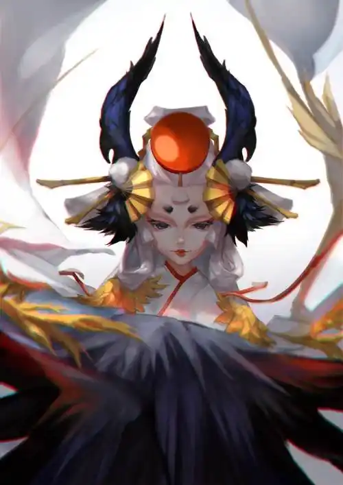 姑获鸟canaan的阴阳师插画图片
