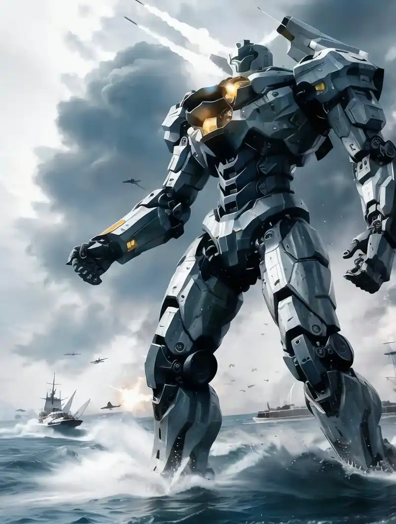 如果有一天,人类制造出来了像《环太平洋》中那样的巨型机甲,我们可以