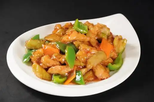 肉段烧茄子图片