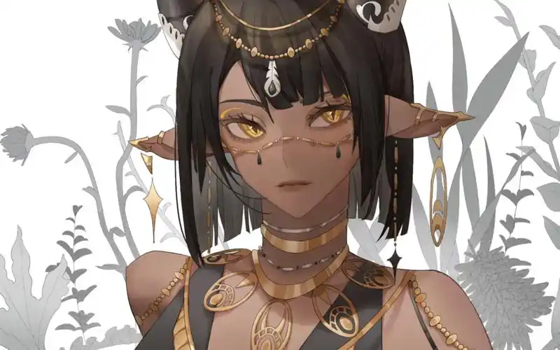 【procreate】摸只黑皮姐姐