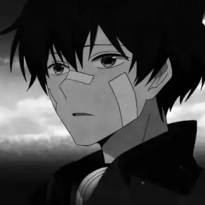 日漫系黑白帅气男头_男生动漫头像_头像屋