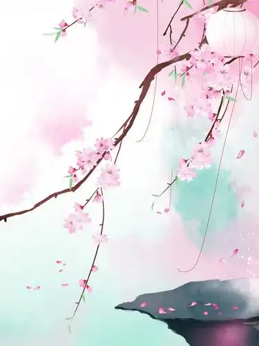 古风背景素材图 画师:点意画