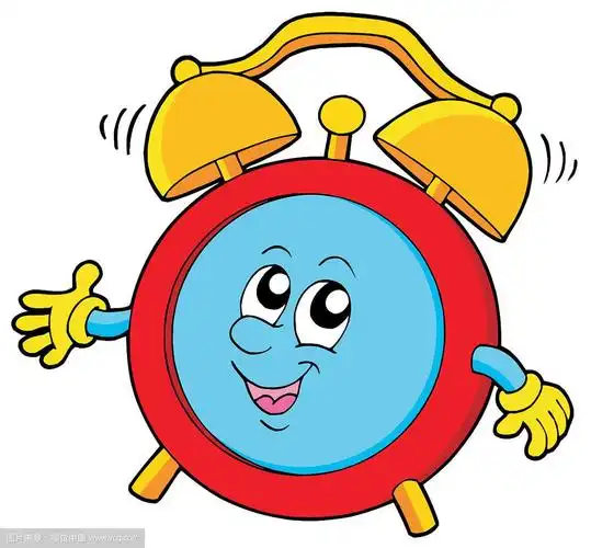 卡通闹钟