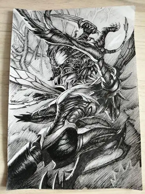 手绘英雄联盟插画