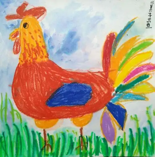 炫彩棒之美丽的大公鸡