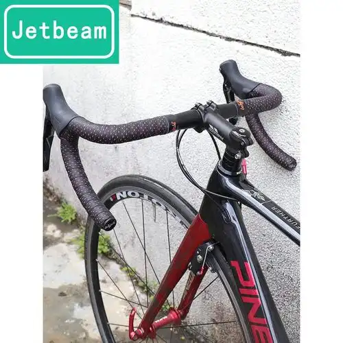 乐百客自行车把手缠带公路车把带绑带防滑透气反光变色减震配件