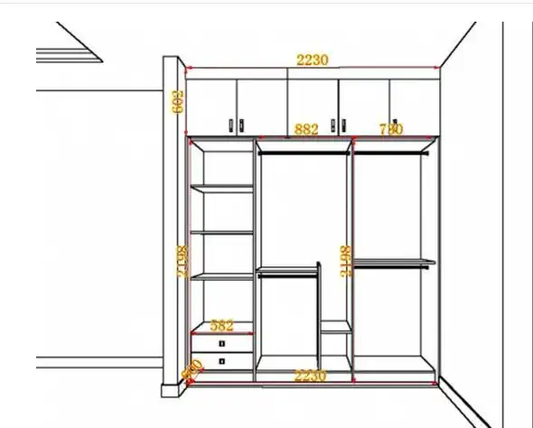 衣柜结构布局你想要的样式都在帅太全屋定制这里
