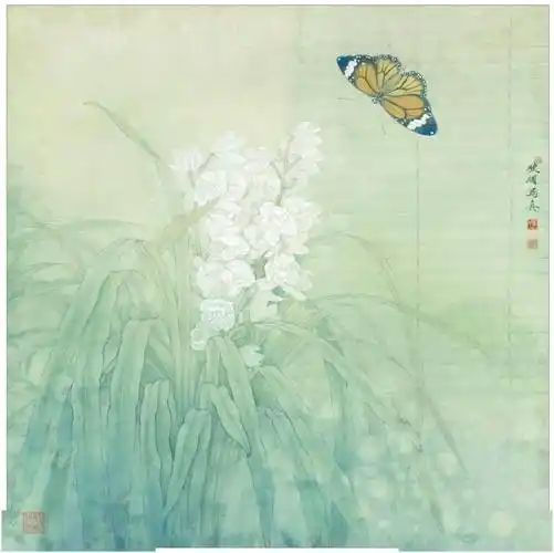 李晓明工笔画作62图太美了看完你心绪会沉静下来