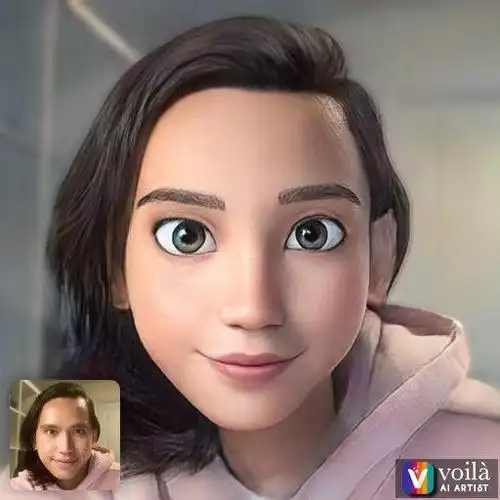 voila ai artist风靡社交网络:将照片变成2d/3d卡通造型