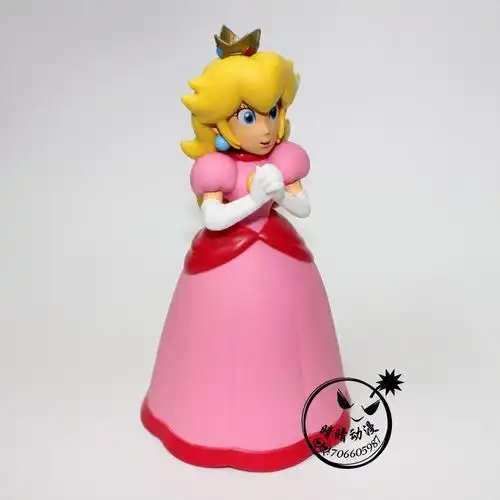 批发供应super mario超级马里奥公仔玩偶小号碧琪公主15cm袋装