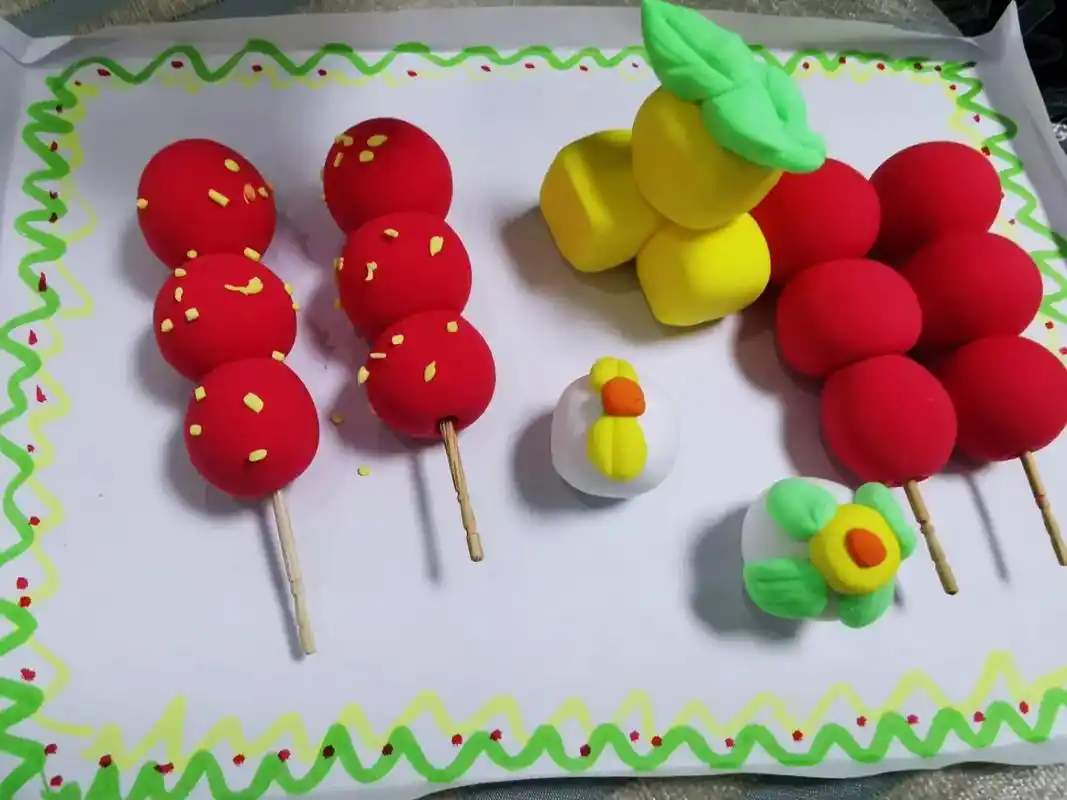 闺女做的北京小吃糖葫芦