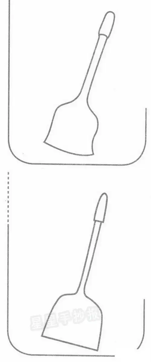 铲子简笔画图片画法