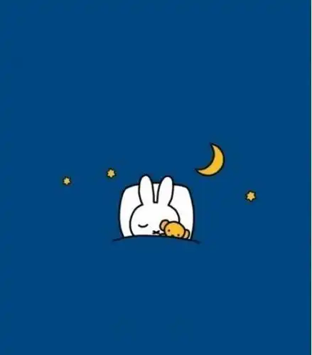 萌萌哒可爱晚安卡通
