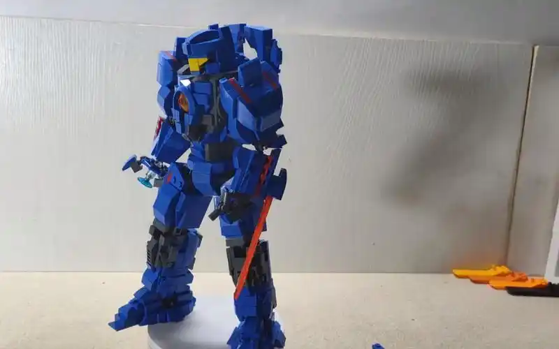 环太平洋机甲乐高积木moc复仇流浪者_哔哩哔哩_bilibili