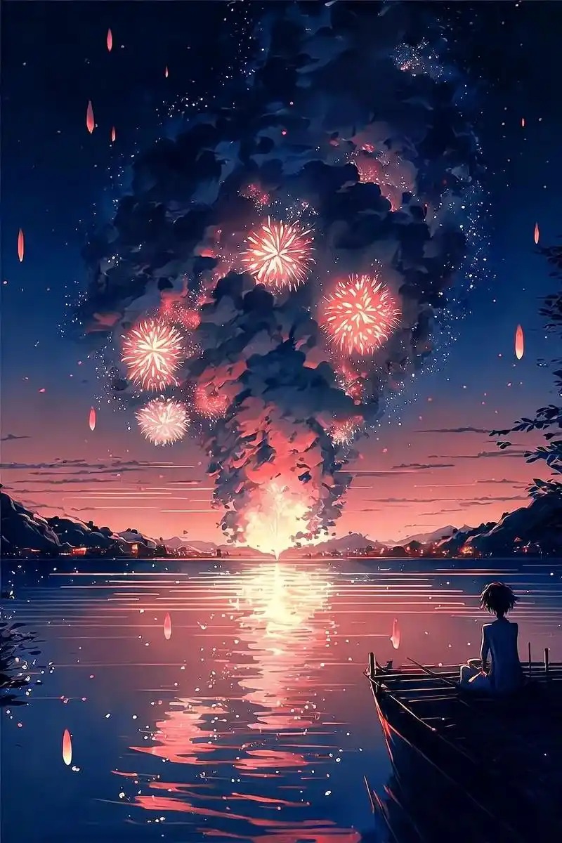 今年有人陪你看烟花吗