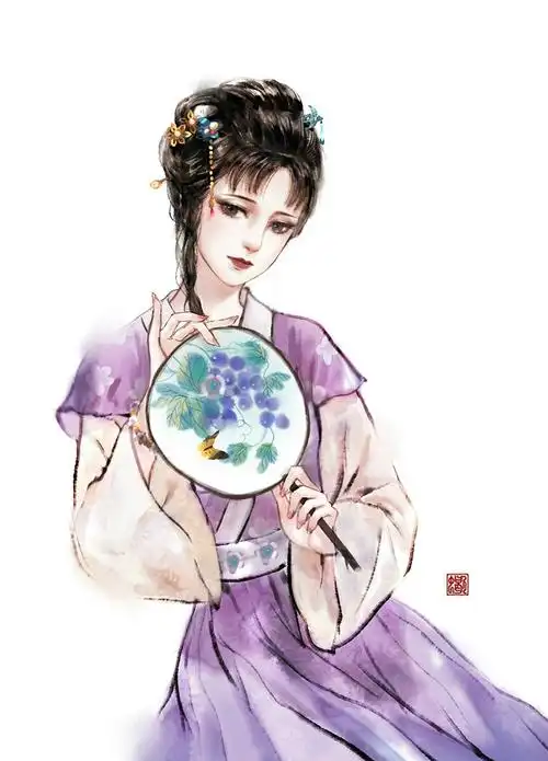 红楼梦之林黛玉~ 绘师:壳中蝎