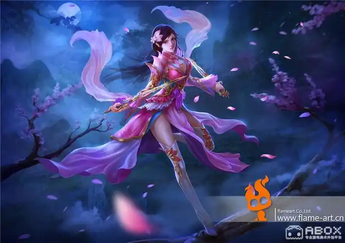 仙侠风_辽宁沈阳原画外包_美术盒子