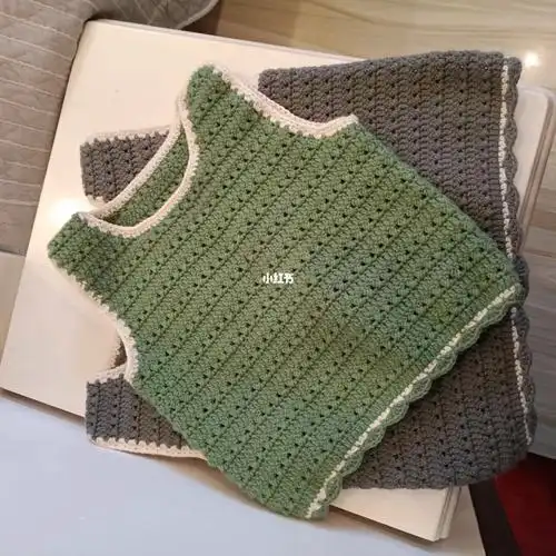 完成度99的儿童背心马甲图解