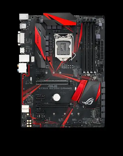 吃鸡雷达asus/华硕 rog strix b250h gaming b250电脑挖矿主板i7