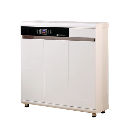 放心好店智能电子除臭杀菌白色烤漆超薄鞋柜