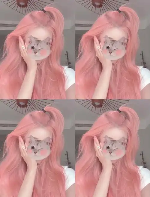 高级幼态感十足,真心越掉色越好看的绝绝子搭配发色,更加友好显白不说