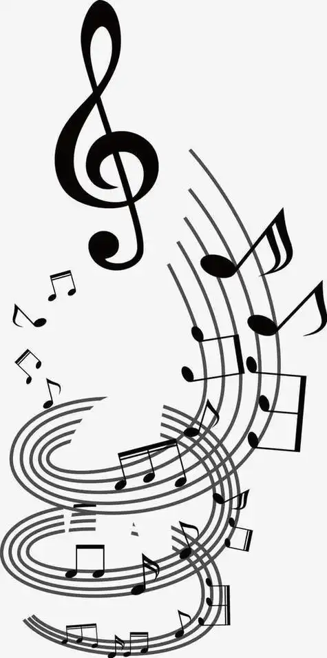 中国风音符简笔画