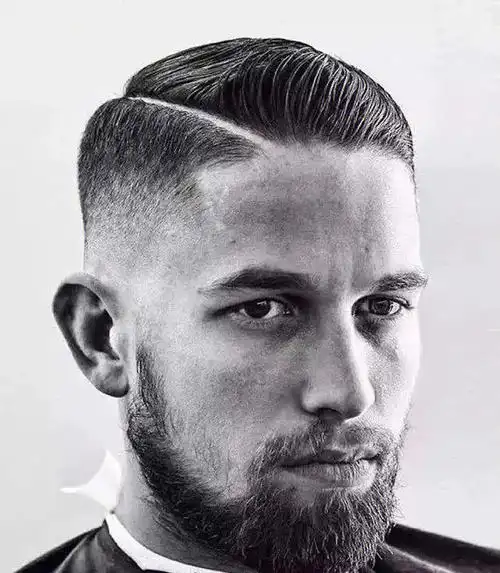 sideswept侧分绅士头