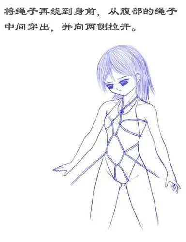 关于束缚的简笔画