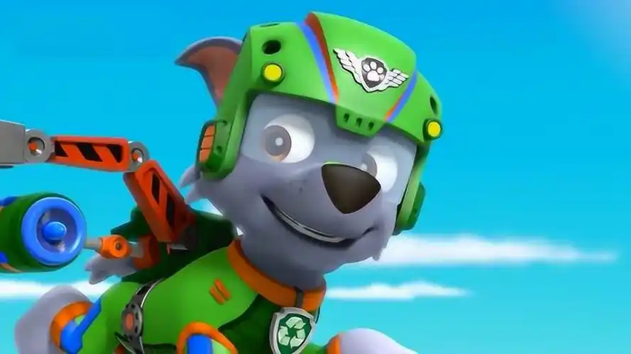 汪汪队立大功 灰灰:好的莱德,看我灰灰保证完成任务吧!