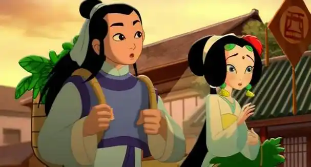 动画版《水漫金山》,法海他也懂爱,和小青甜甜蜜蜜