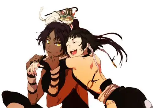 啊,这张画得真好.嗯,不愧是我的百合启蒙,夜一x碎蜂太棒啦!