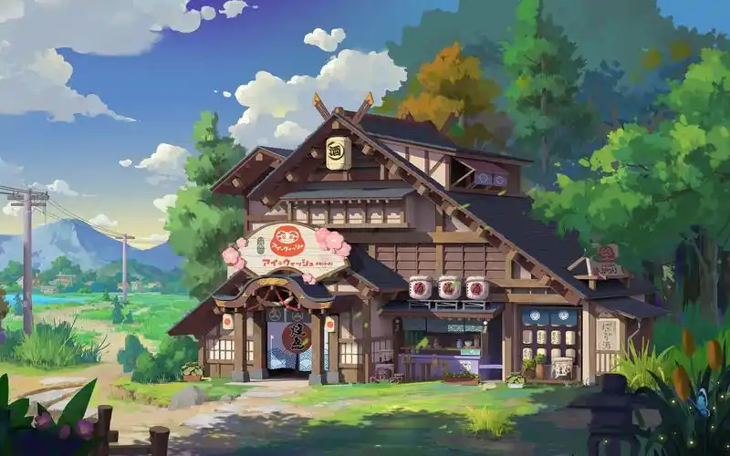 3dmax场景建模零基础游戏场景小酒馆房子建模教程