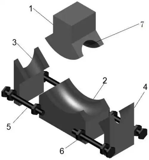 一种制备带直段弯头的组合模具专利_专利申请于2021-01-14_专利查询