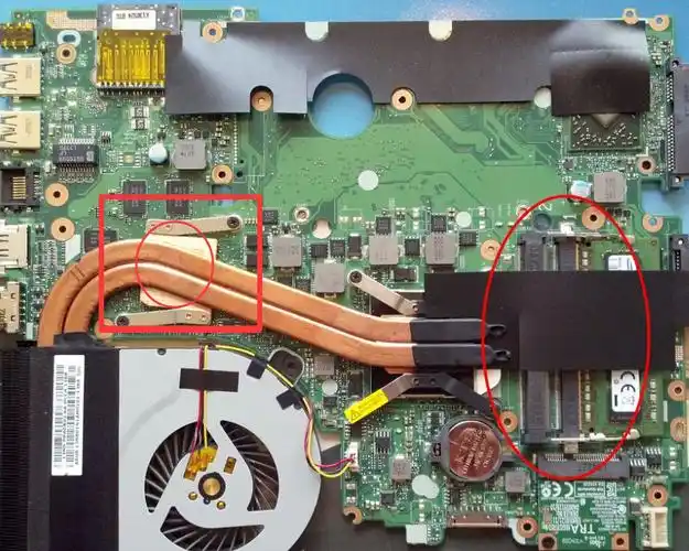 华硕笔记本k550l的独立显卡在什么位置