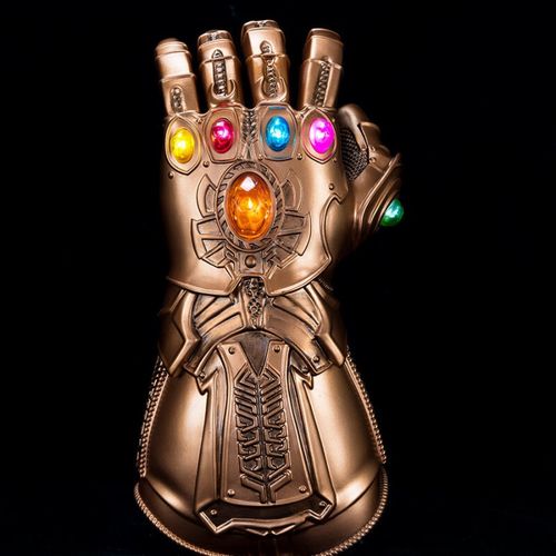 灭霸无限手套可动 灭霸的无限手套可打响指宝石发光复仇者联盟34漫威
