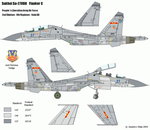 求苏27战斗机模型图纸