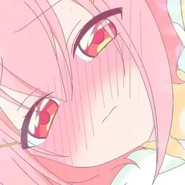 可爱优质动漫女头脸红图片