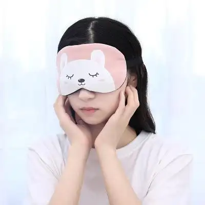 睡眠眼罩缓解眼疲劳冷敷热敷透气遮光女卡通冰袋眼罩冰眼罩护眼罩