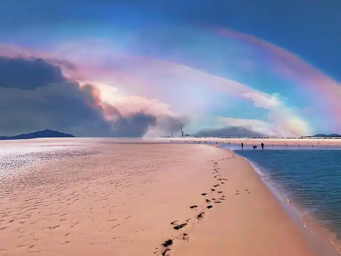 平潭最美沙滩象鼻湾未开发