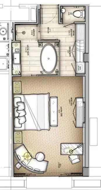 酒店的标准间一些思路分享