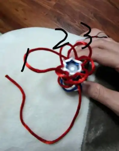 六角星小球一些窍门-编法图解-图文教程区-中国结论坛