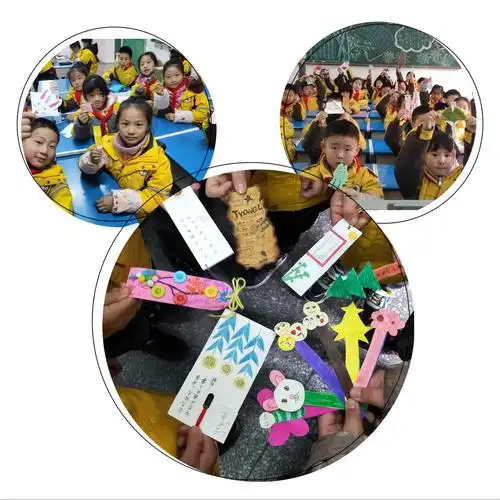 "小小书签情,浓浓书香意"——阅美青阳 二年级组书签制作比赛