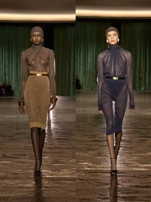 巴黎时装周##ysl秀场