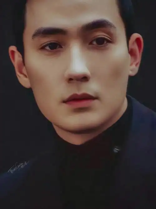 朱一龙的怼脸照真的太可了