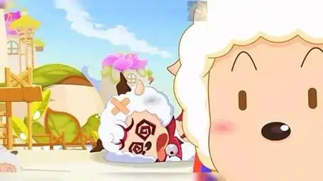 喜羊羊与灰太狼没想到破影大王喜羊羊竟然被美羊羊的圈圈两次打